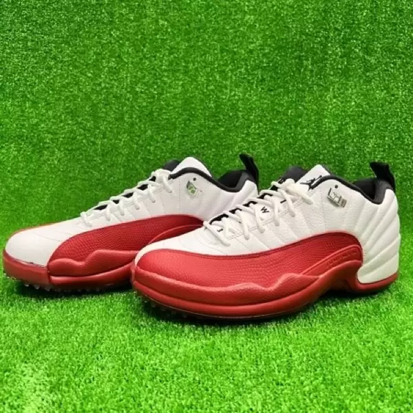 ナイキ エアジョーダン12 ロー ゴルフ バーシティレッド