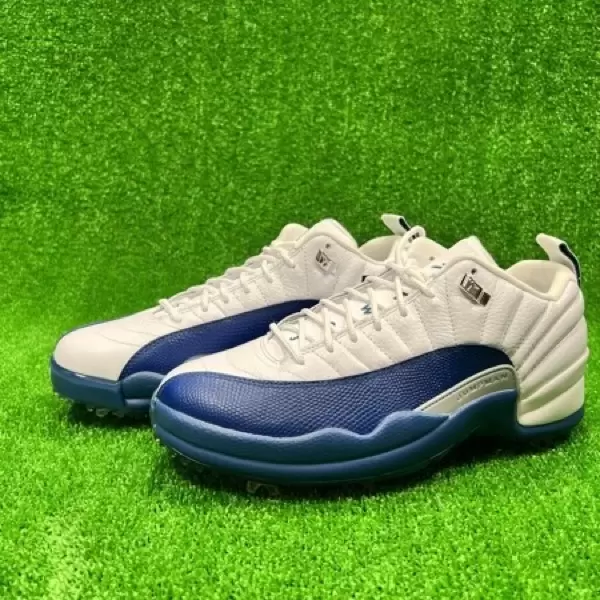 ナイキ エアジョーダン12 ゴルフ フレンチブルー