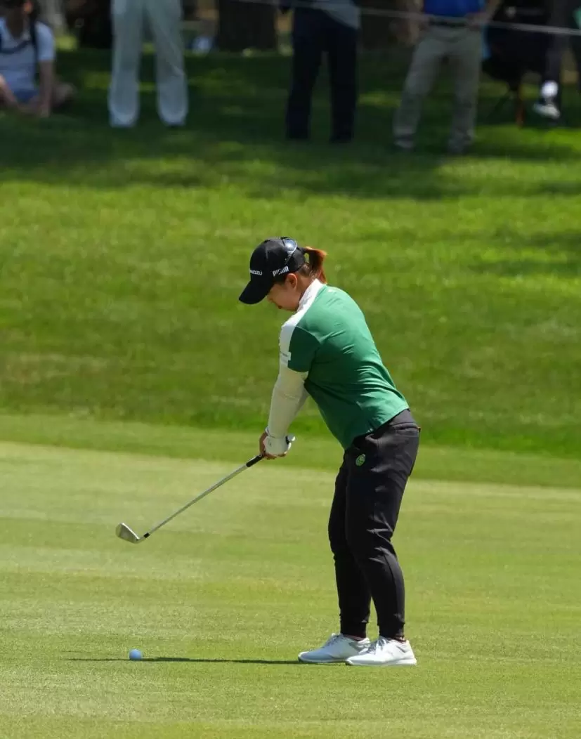西郷真央のアイアンスイング