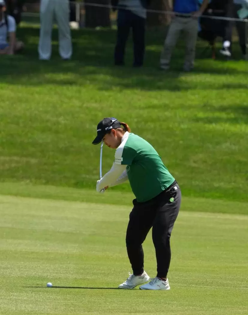 西郷真央のアイアンスイング