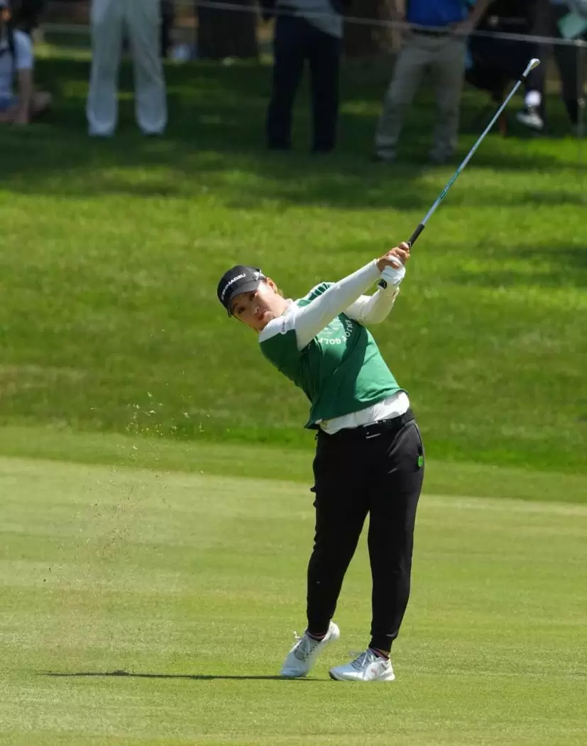 西郷真央のアイアンスイング