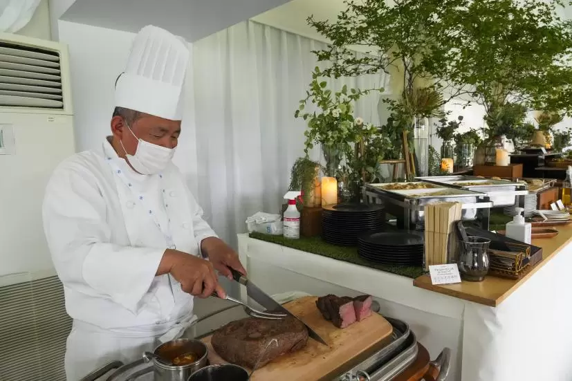 VIPラウンジ,ビュッフェ