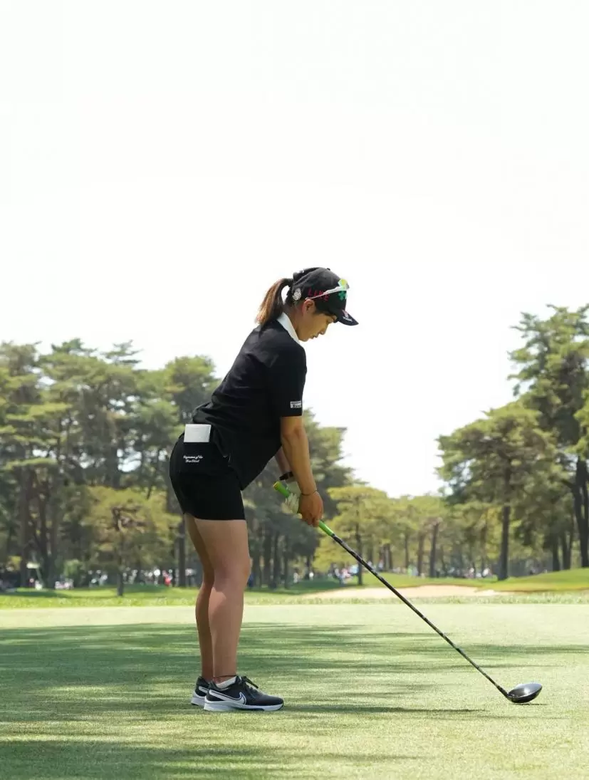 田辺ひかりのドライバースイング