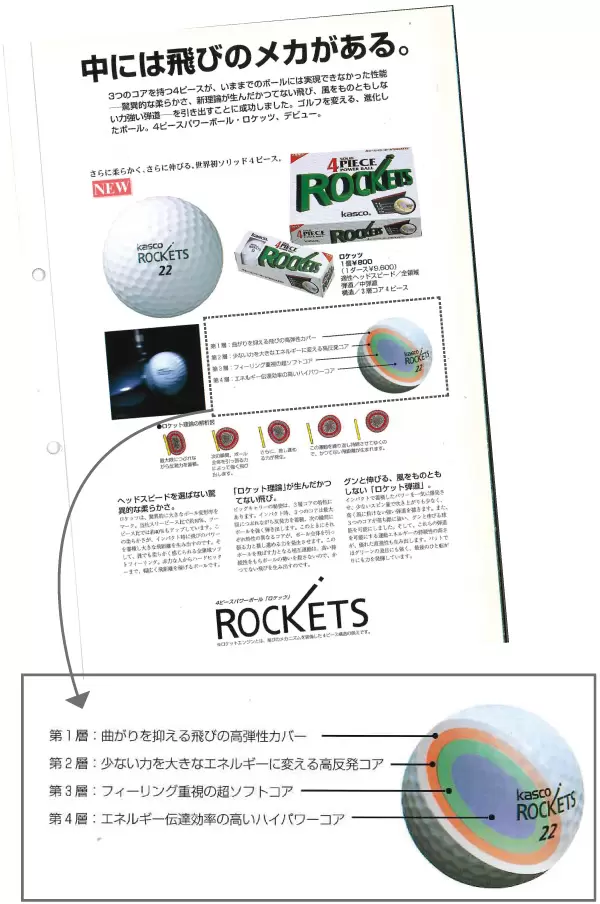 キャスコ株式会社,ソリッド４ピース,ROCKETS（ ロケッツ）