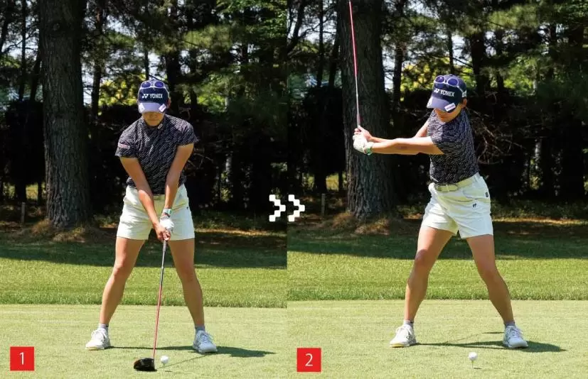 岩井千怜,スイング