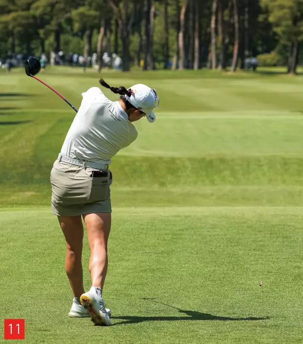 岩井千怜,スイング,フォロー