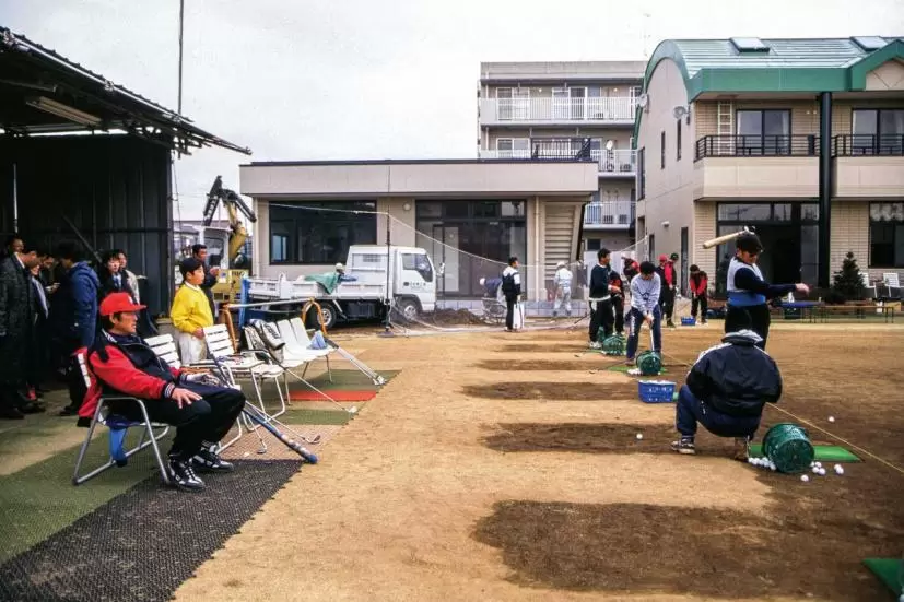 ジャンボ尾崎,練習風景