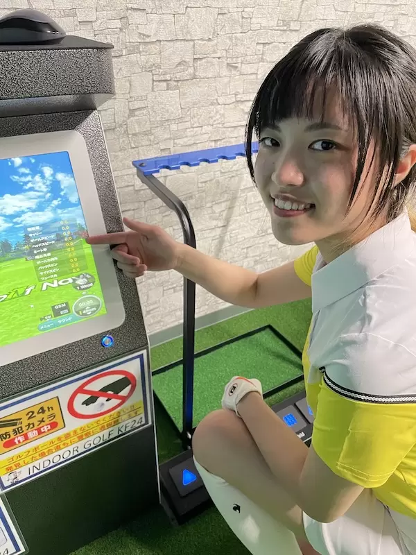 ゴルフ,練習場,シミュレーター