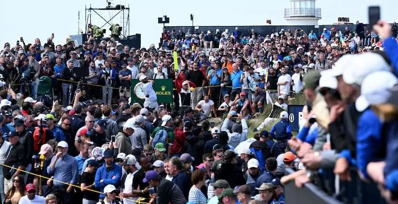 全英オープンには今年も大ギャラリーが集まっている。