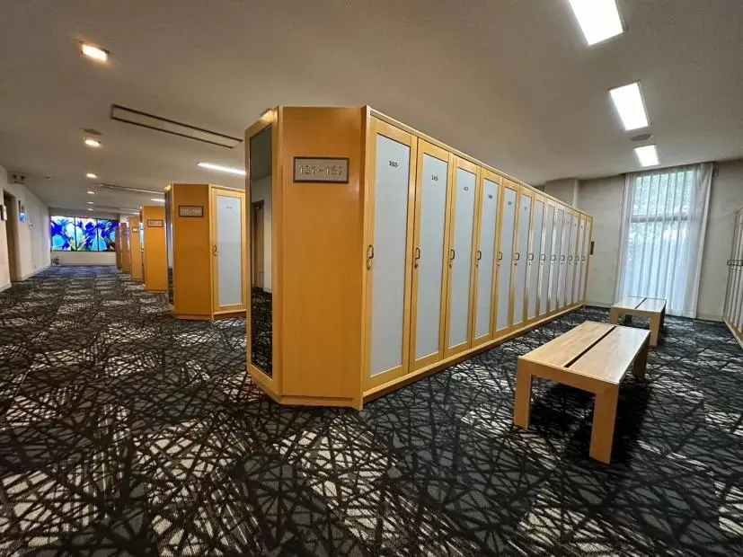 ゴルフ場,ロッカールーム