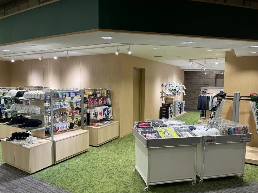 ゴルフ場,ショップ