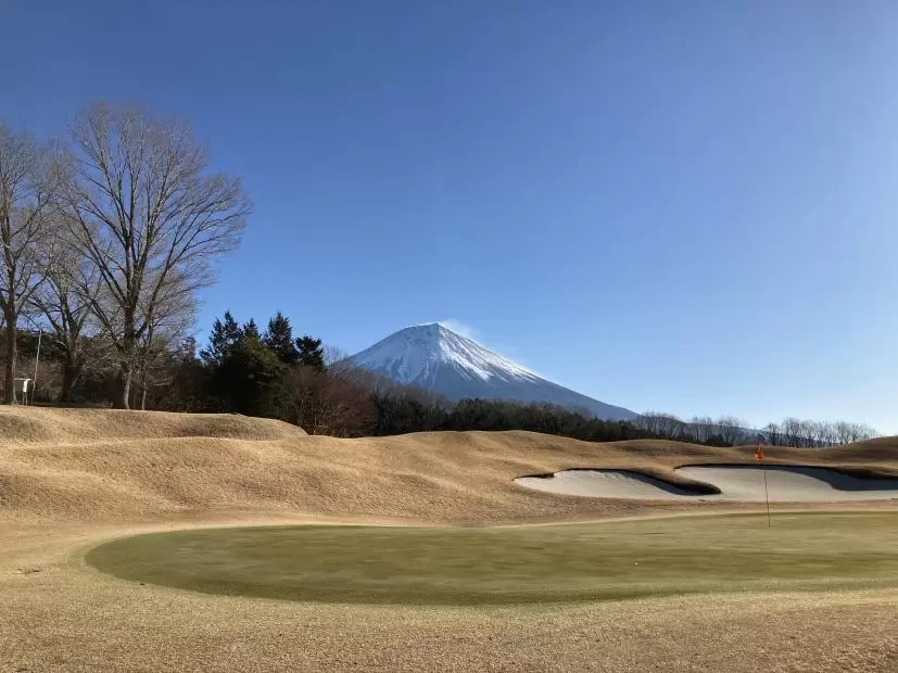 ゴルフコース,富士山