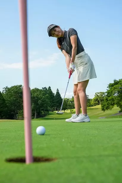 パター／ちょっと多めに転がる感じは打ち切れない人の強い味方