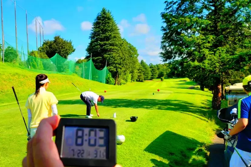 ゴルフコースの温度