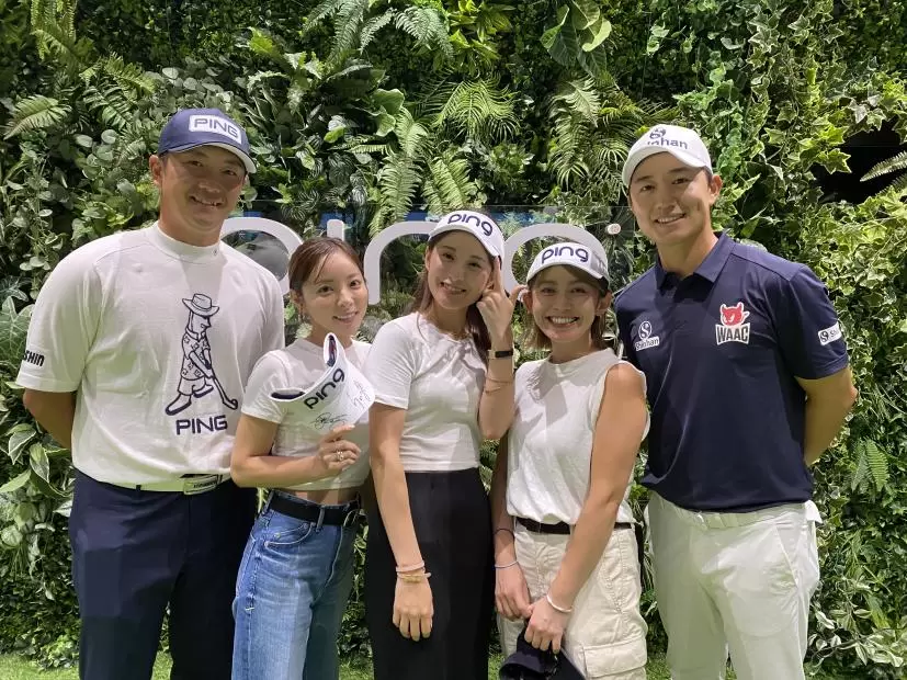 ゴルフ女子,男子プロ,PING