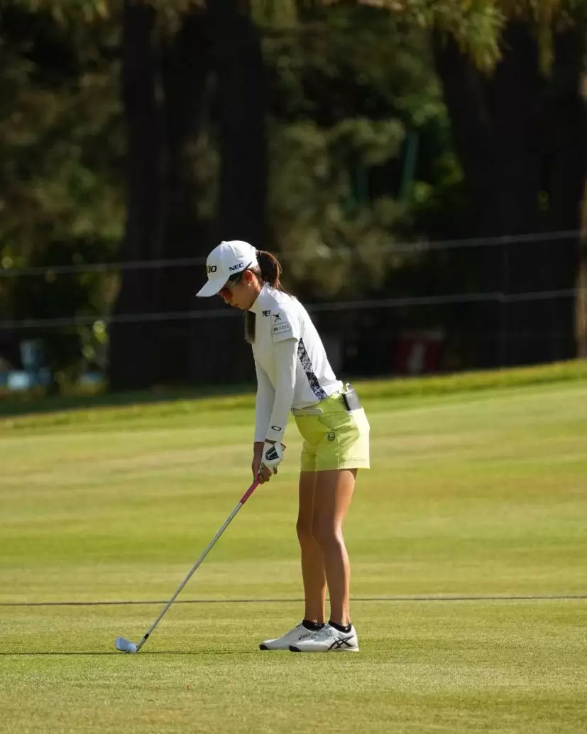 安田祐香のアイアンスイング