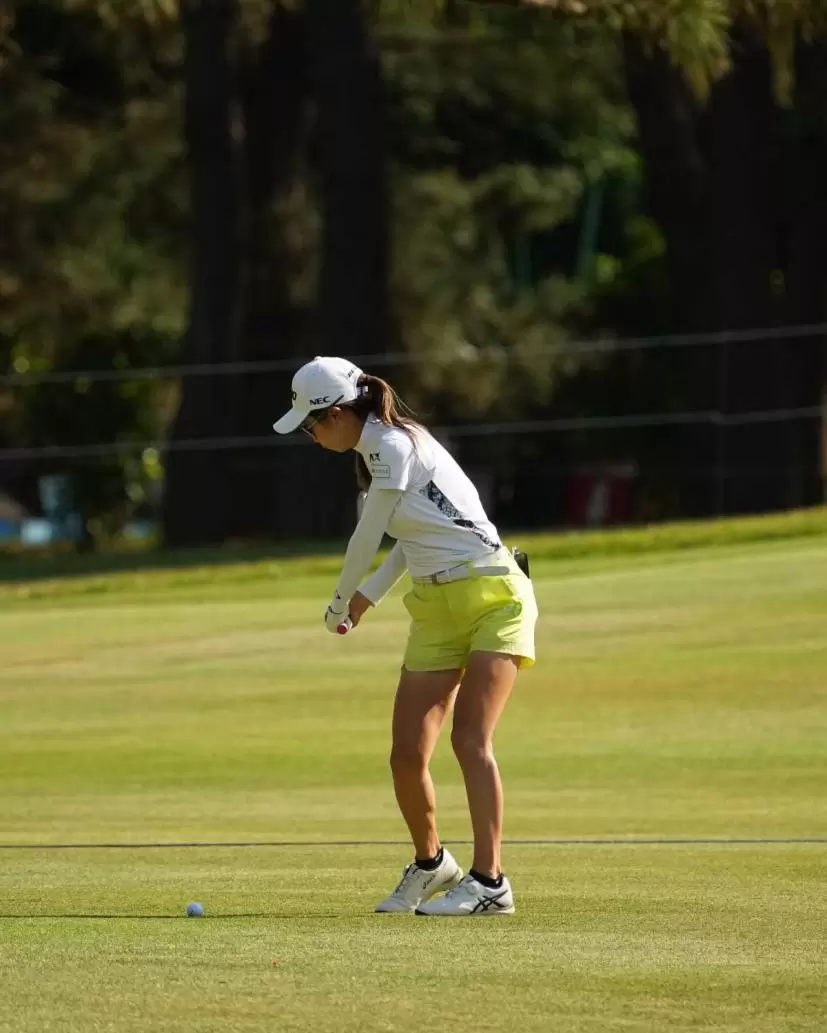 安田祐香のアイアンスイング