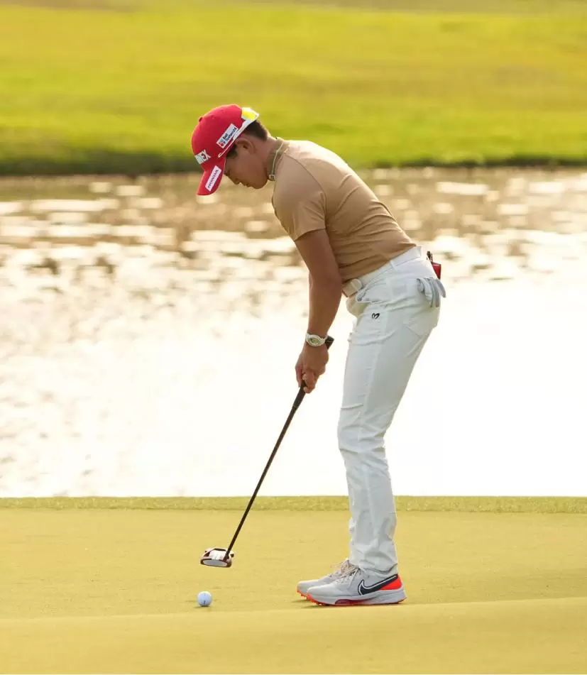 岩井明愛のパッティングストローク