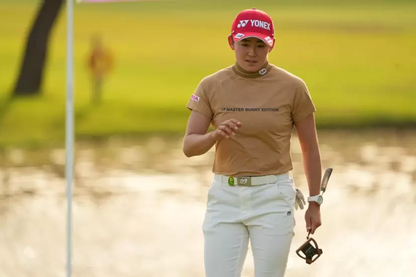 岩井明愛のパッティングストローク