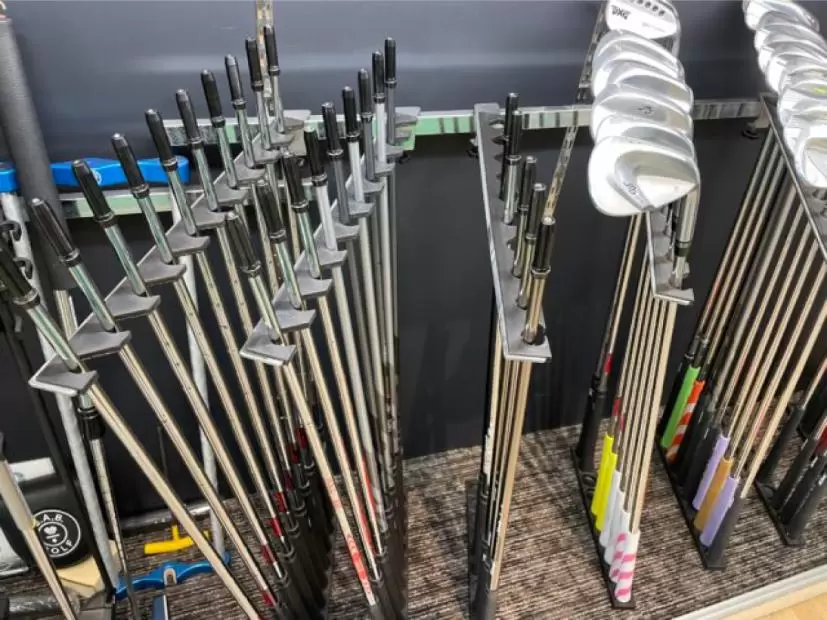 ウェッジ用シャフトと試打用ウェッジ