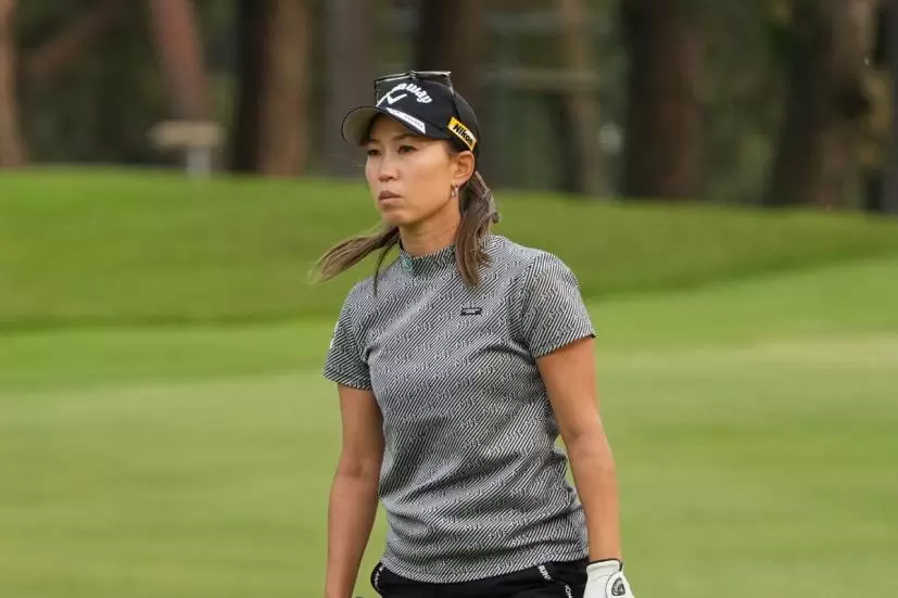 上田桃子のウェッジスイング