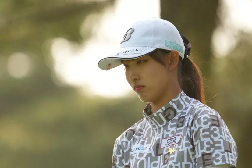 馬場咲希 のパッティングストローク
