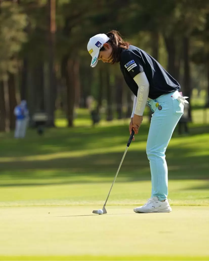 櫻井心那のパッティングストローク