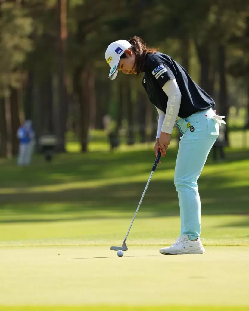 櫻井心那のパッティングストローク