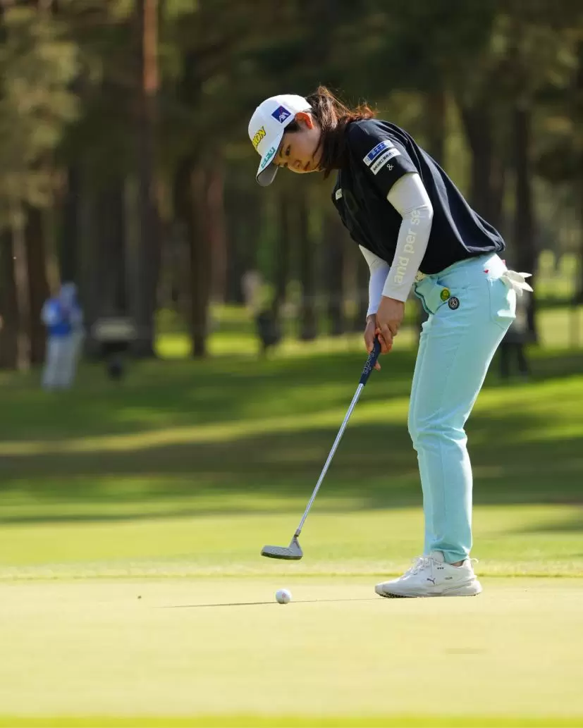 櫻井心那のパッティングストローク