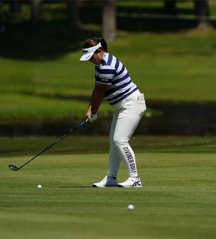 ささきしょうこのフェアウェイウッドスイング