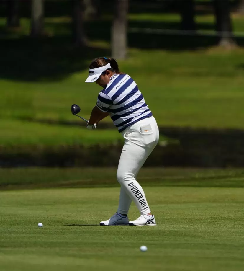 ささきしょうこのフェアウェイウッドスイング