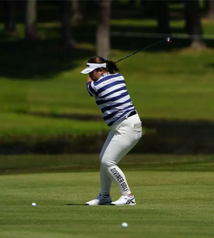 ささきしょうこのフェアウェイウッドスイング