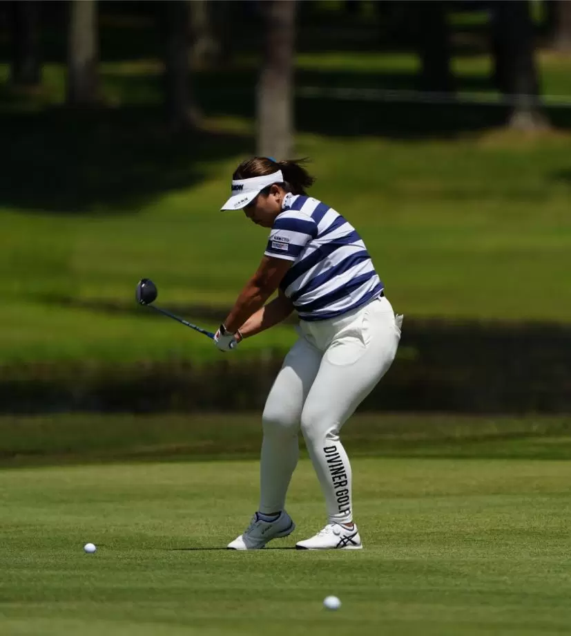 ささきしょうこのフェアウェイウッドスイング