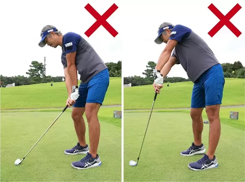 ゴルフ,ハンドファースト