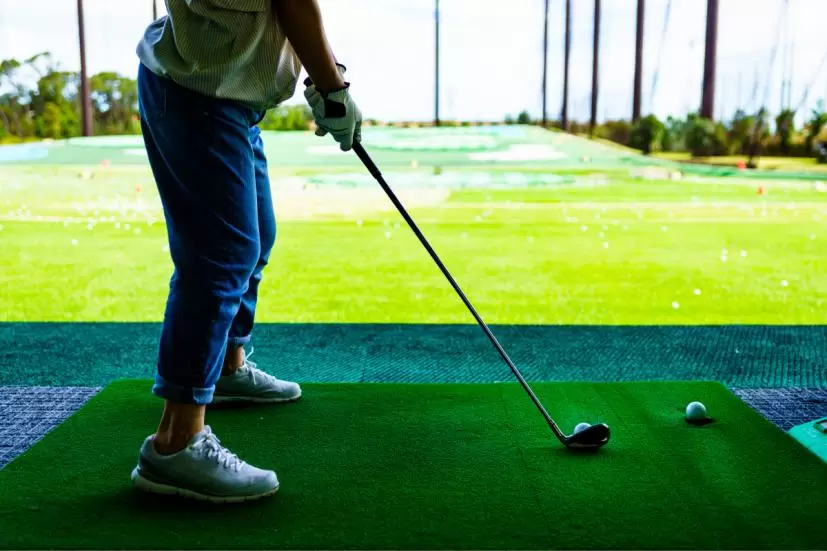 ゴルフ,練習