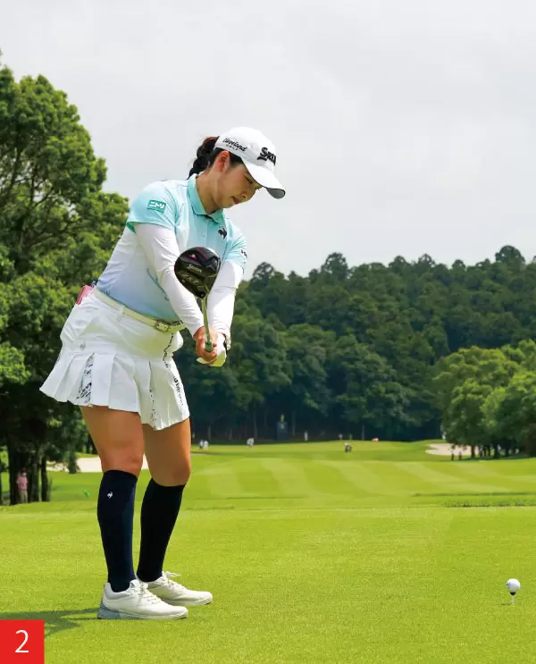 小祝さくら,スイング