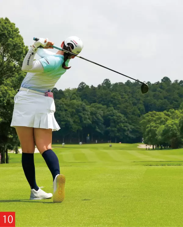 小祝さくら,スイング