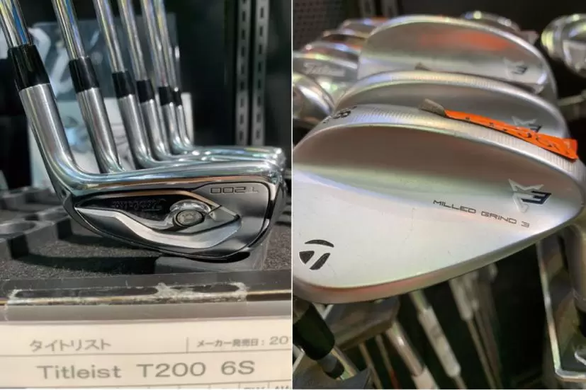 タイトリスト T200,テーラーメイド ゴルフミルドグラインド3