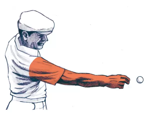 サイドスロー,イラスト