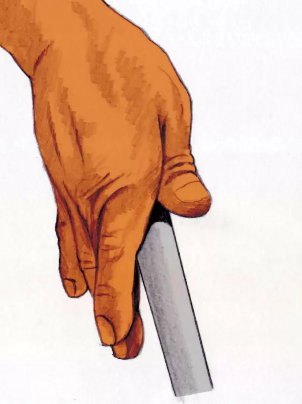 右グリップ,イラスト