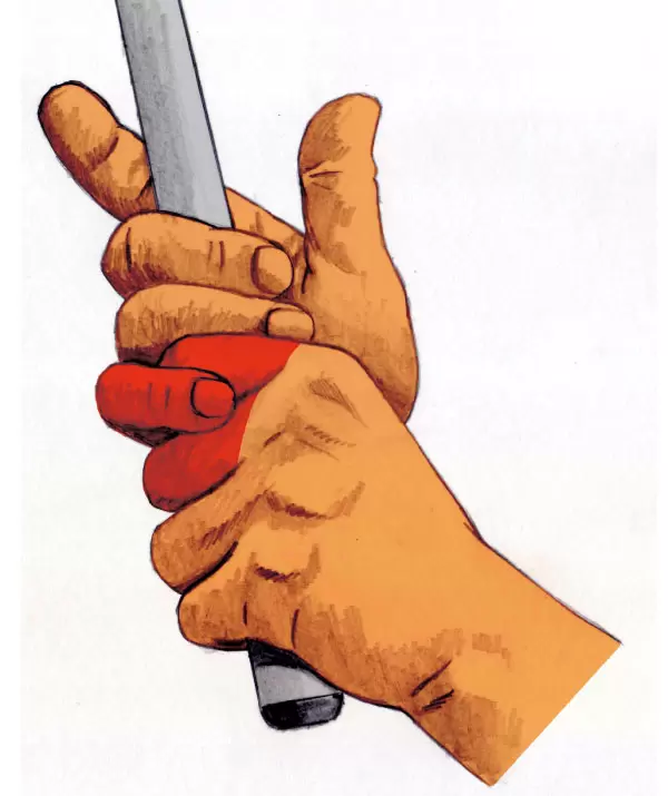 右グリップ,イラスト