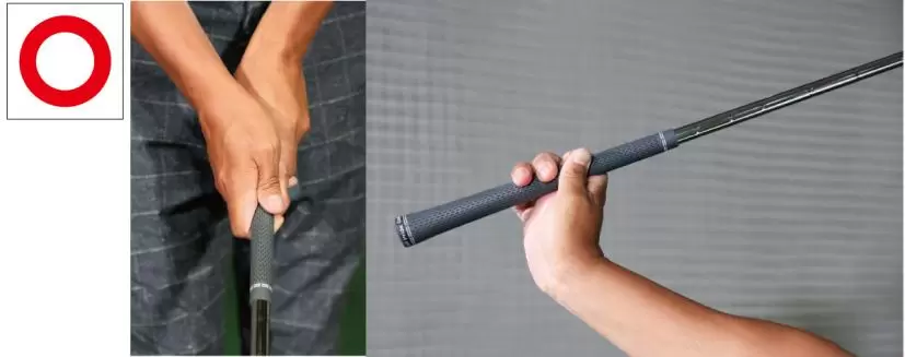 右手は緩めない、詰めない