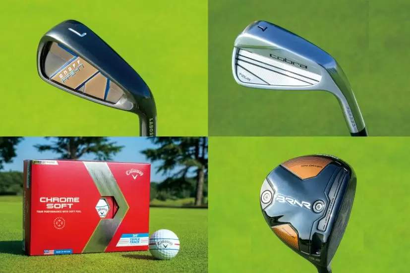 オノフアイアン ラボスペック FF247,コブラKING TOURアイアン,バーナー MINI ドライバー,クロムソフト360°トリプル・トラックテクノロジーボール