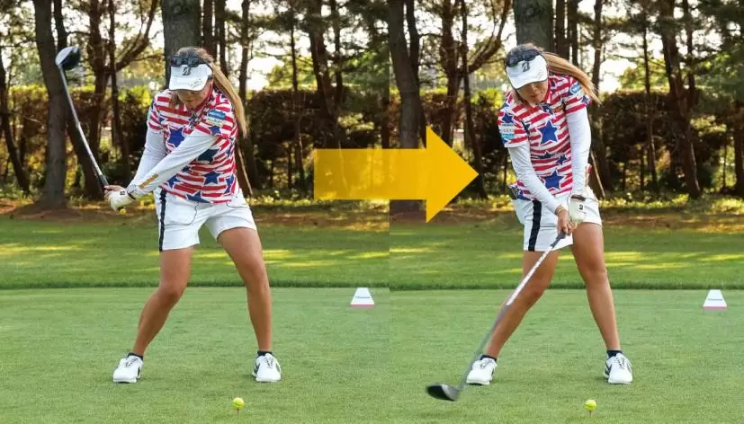 桑木志帆,スイング