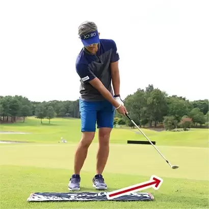 初心者向けアプローチショットのドリル