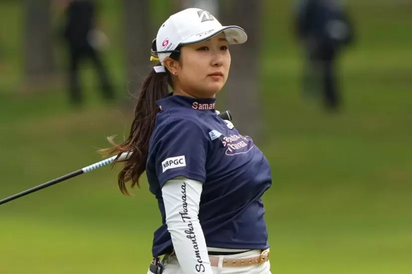 阿部未悠のフェアウェイウッドスイング