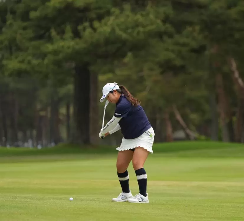 阿部未悠のアイアンスイング