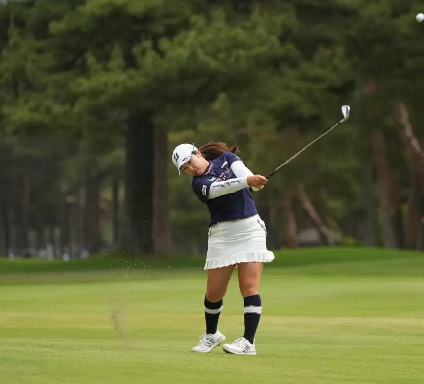 阿部未悠のアイアンスイング