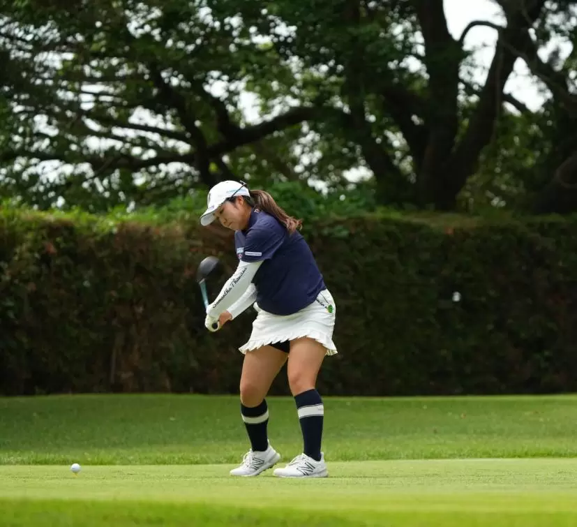 阿部 未悠さんのダウンスイング②