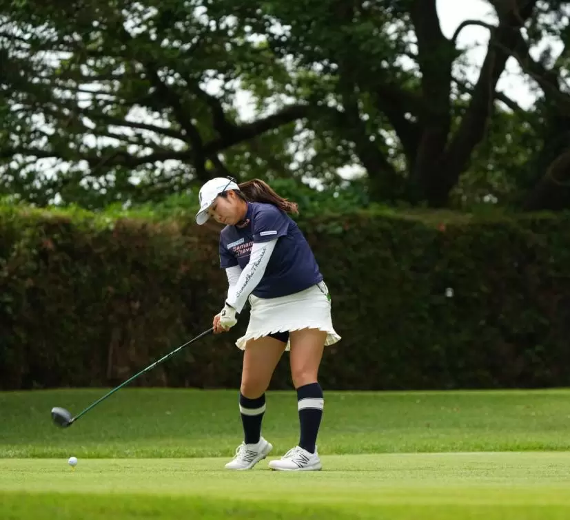 阿部 未悠さんのダウンスイング③